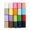 1-1/2 inch Silk Satin Ribbon Assortment Colored Hair Ribbon for Sewing Gift Wrap Double Face Solid Satin Ribbon for Crafts, Hair Bows 20 Colors with 2 Yards Each, Total 40 Yards Per Package